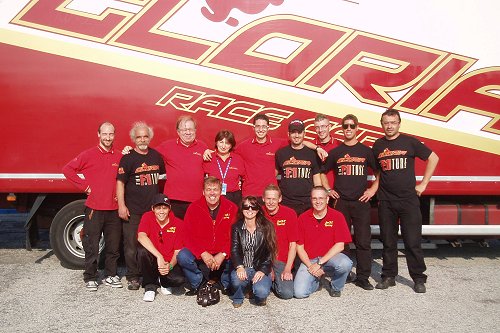 Justin Ros in Italiaans Formule Gloria